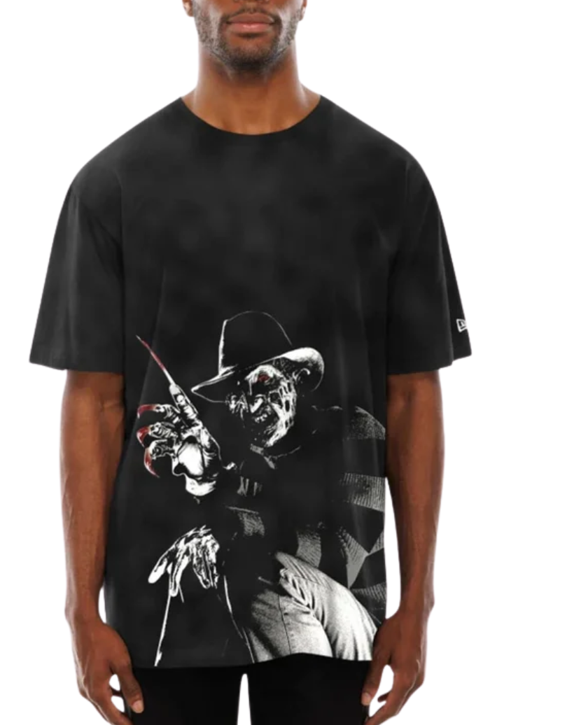 A NIGHTMARE ON ELM STREET LIFE GRAPHIC BLACK T-SHIRT M