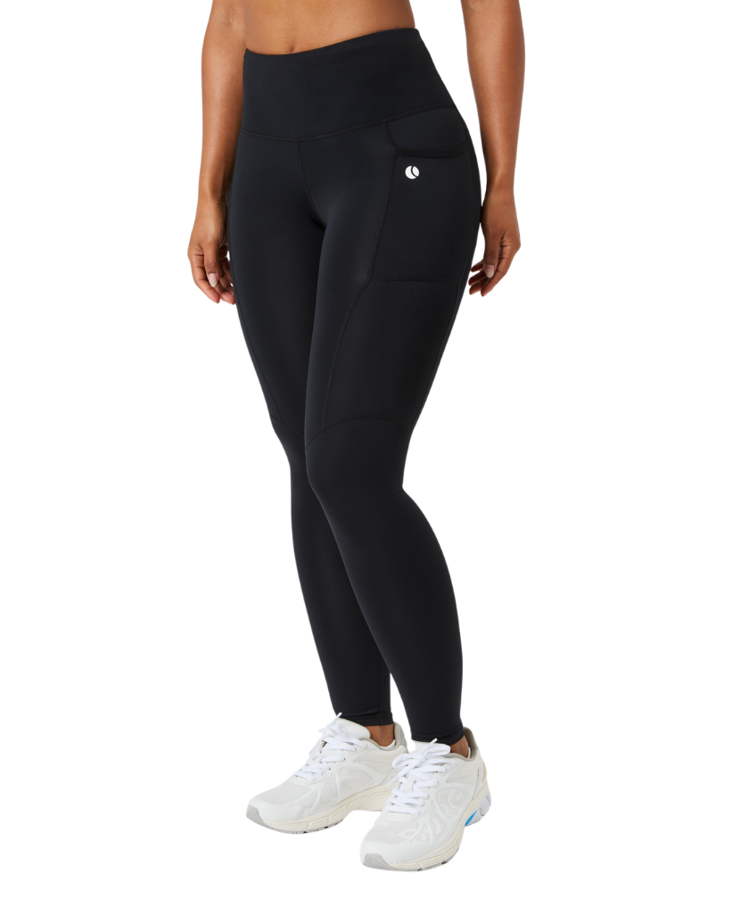 BORG ACE POCKET TIGHTS BLACK BEAUTY W