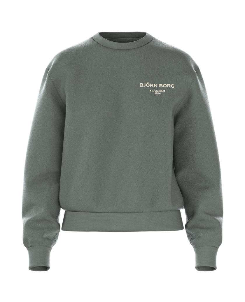 BORG ESSENTIAL 1 SWEATSHIRT AGAVE GREEN W