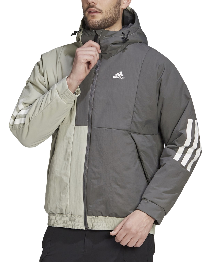 Adidas back to sport insulated hooded jacket Clearance