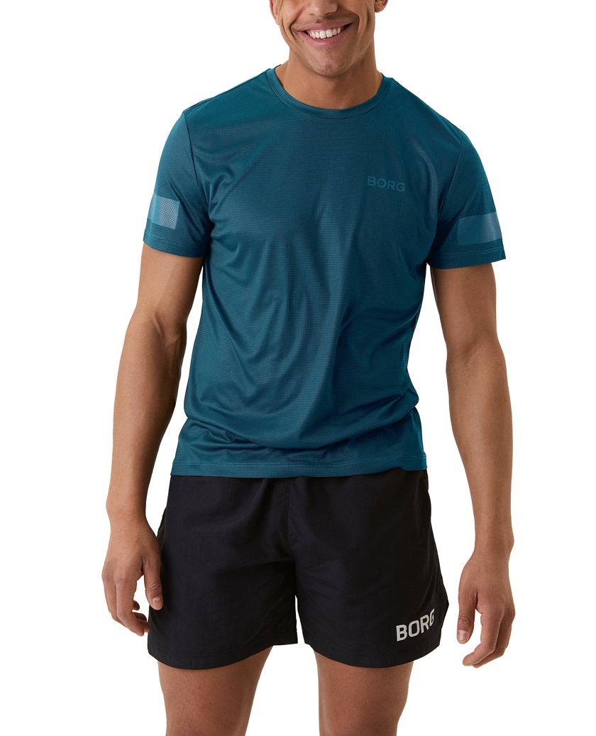 BORG TRAINING T-SHIRT CRYSTAL CLEAR