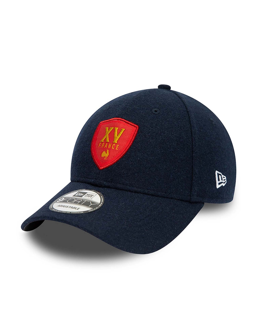 FRENCH RUGBY WOOL HERITAGE NAVY 9FORTY CAP