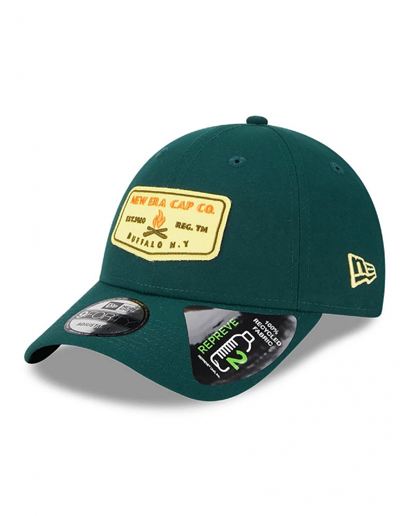 NEW ERA REPREVE GREEN 9FORTY ADJUSTABLE CAP
