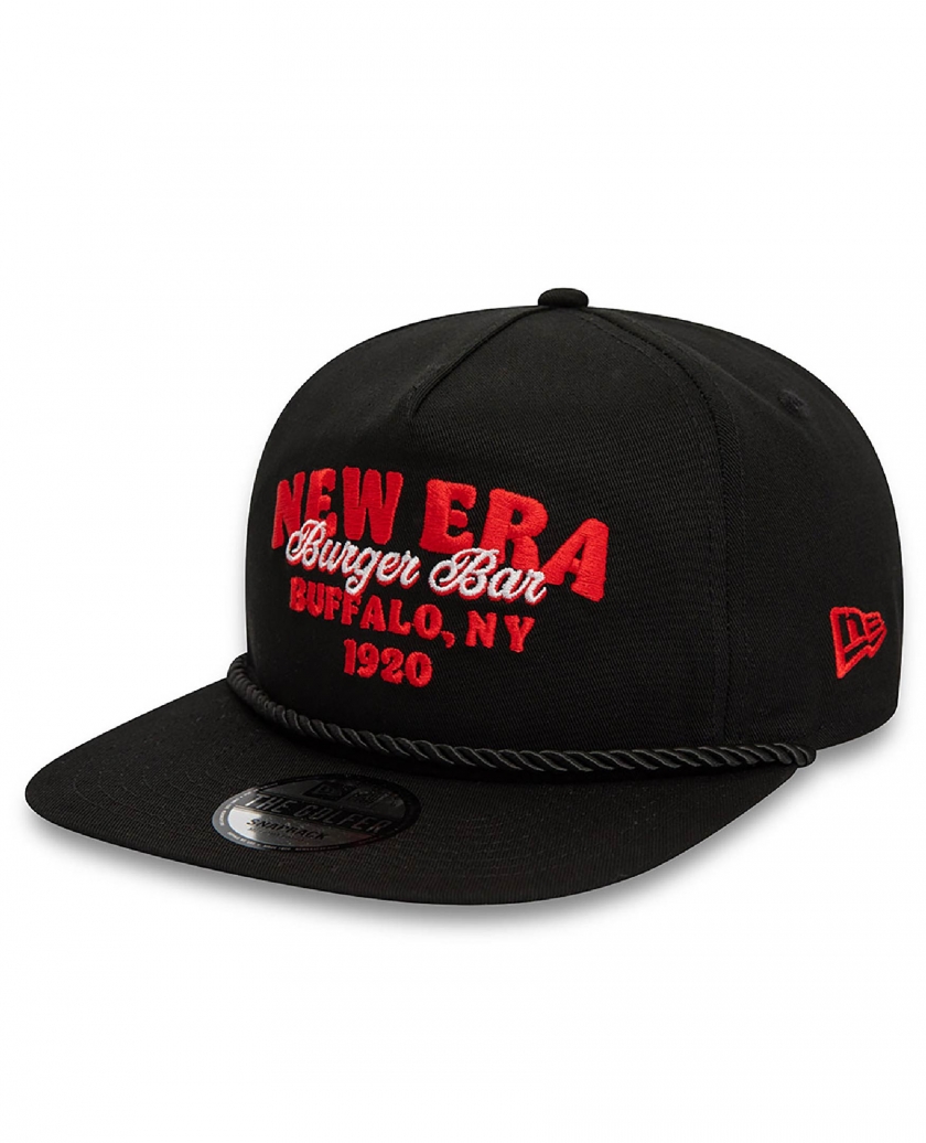 NEW ERA GRAPHIC BLACK GOLFER CAP