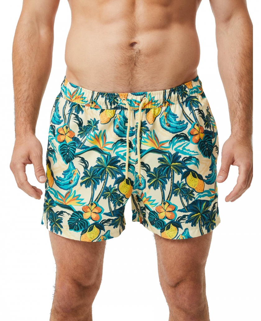 BORG PRINT SWIM SHORTS M