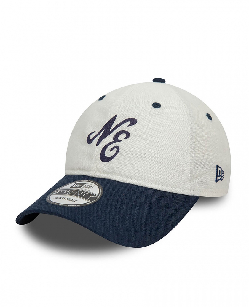 NEW ERA 9TWENTY SCRIPT LIN WHITE / NAVY