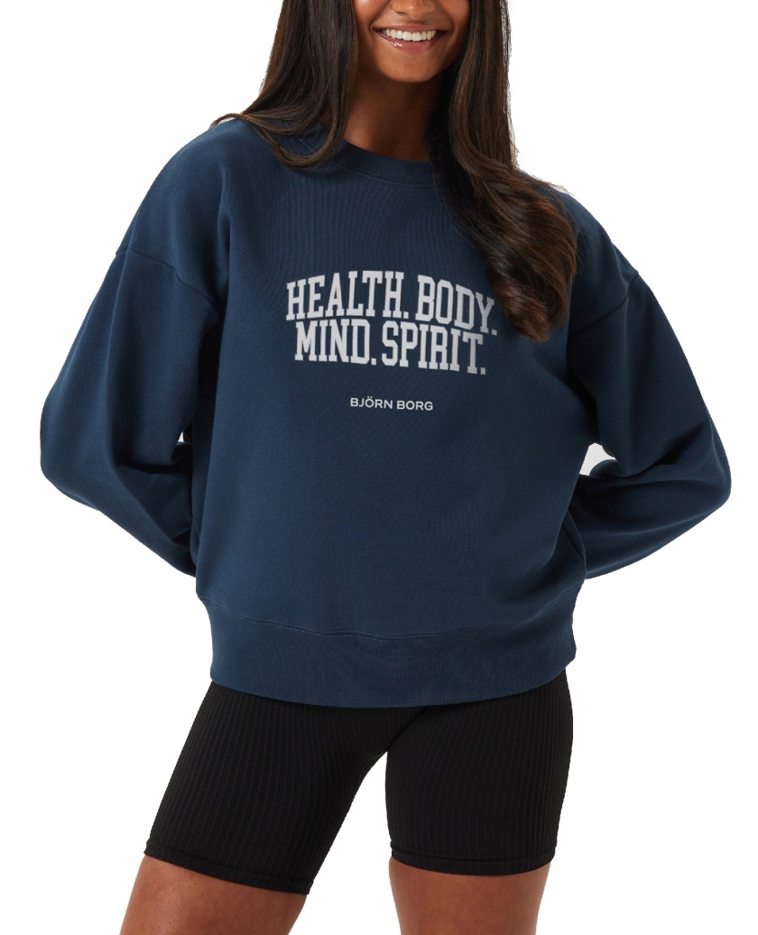 BORG BOYFRIEND CREW W MIDNIGHT NAVY
