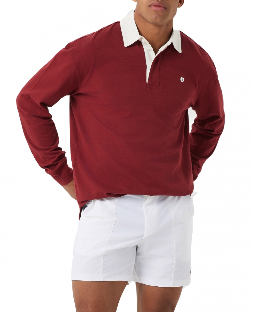 BORG ACE RUGBY SHIRT POMEGRANATE