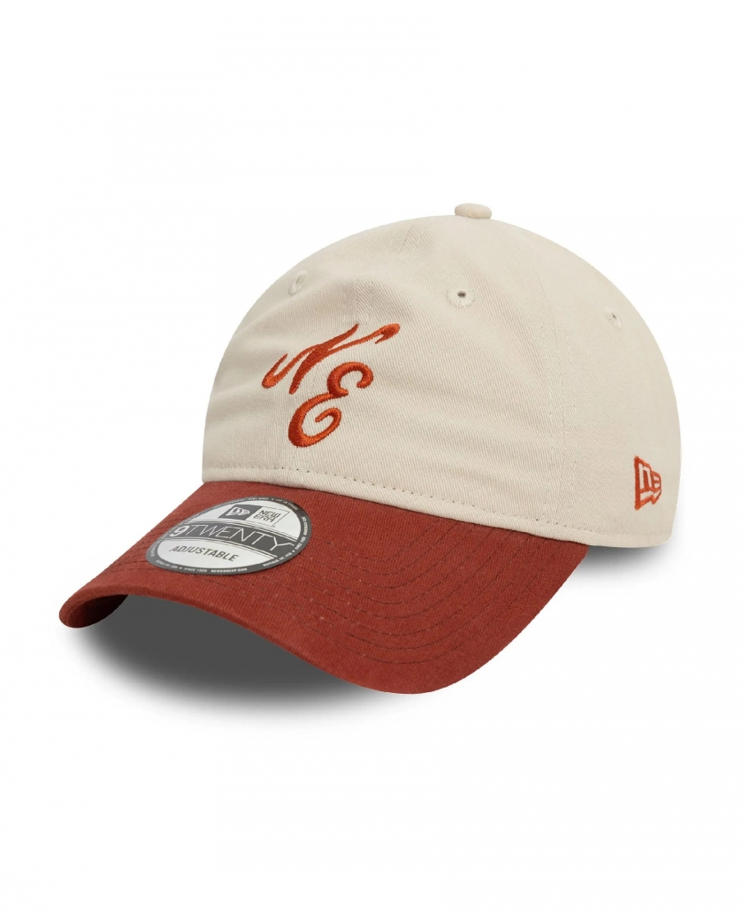 NEW ERA PEACHED COTTON RED 9TWENTY CAP