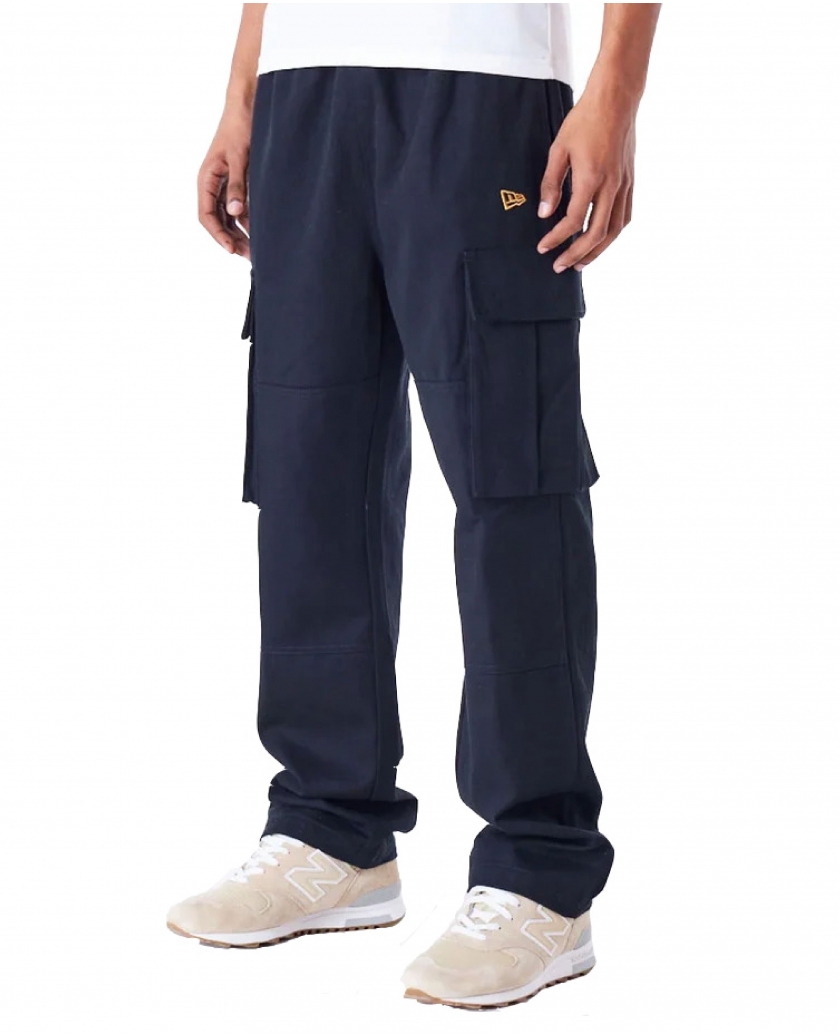 NEW ERA BLACK CARGO TROUSERS