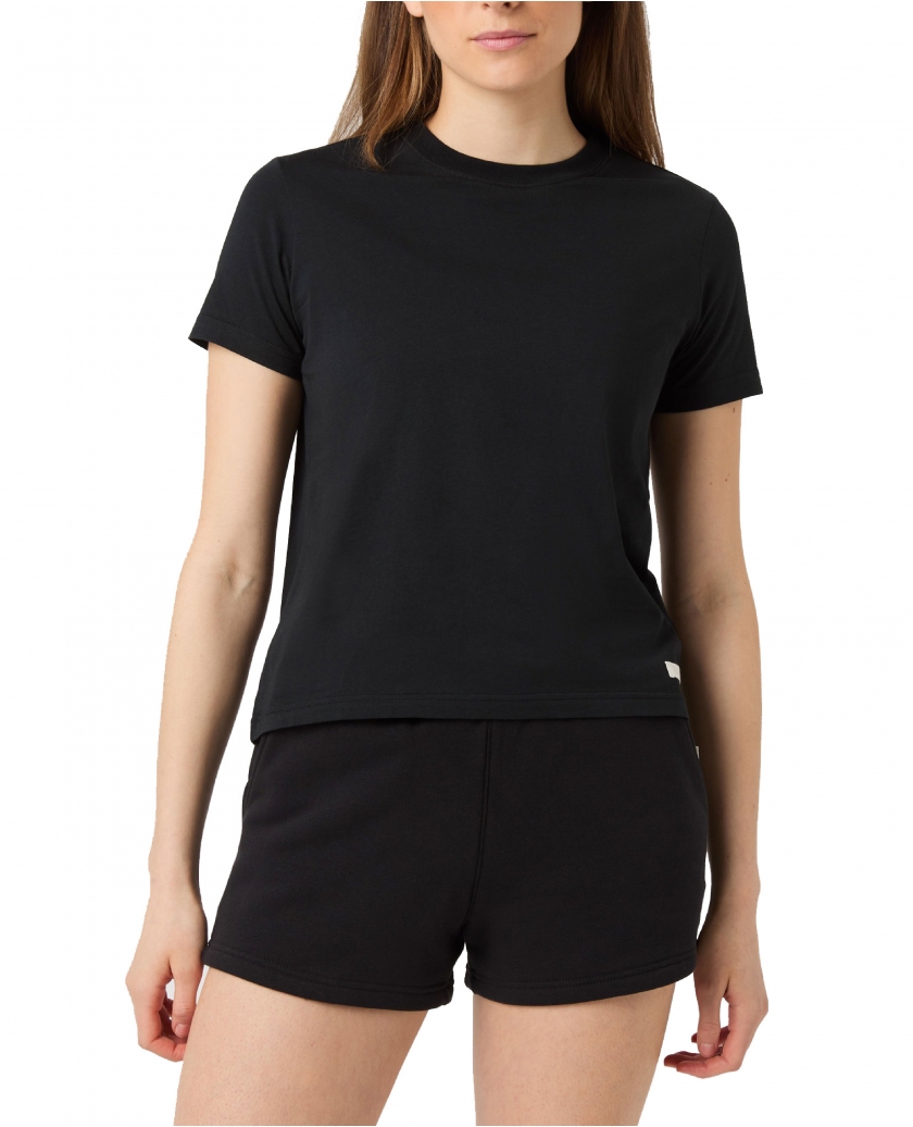 BORG CENTRE T-SHIRT BLACK W